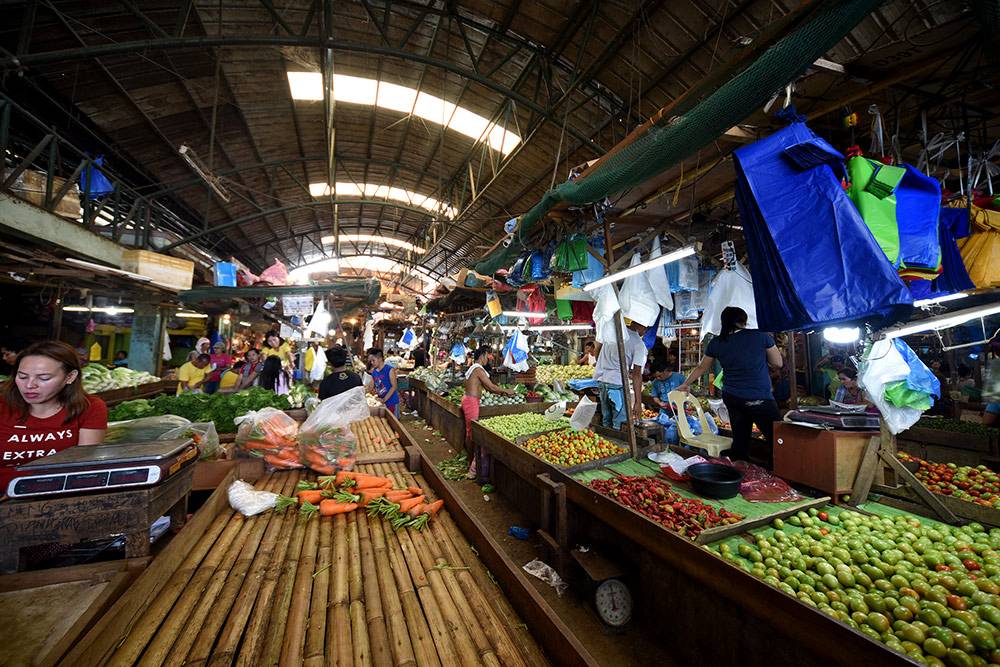 Овощной рынок в Давао. Томаты здесь невкусные