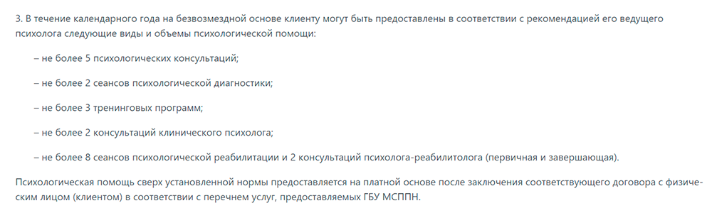 Объем бесплатной помощи в МСППН ограничен, но этого достаточно для&nbsp;начала. Источник: МСППН