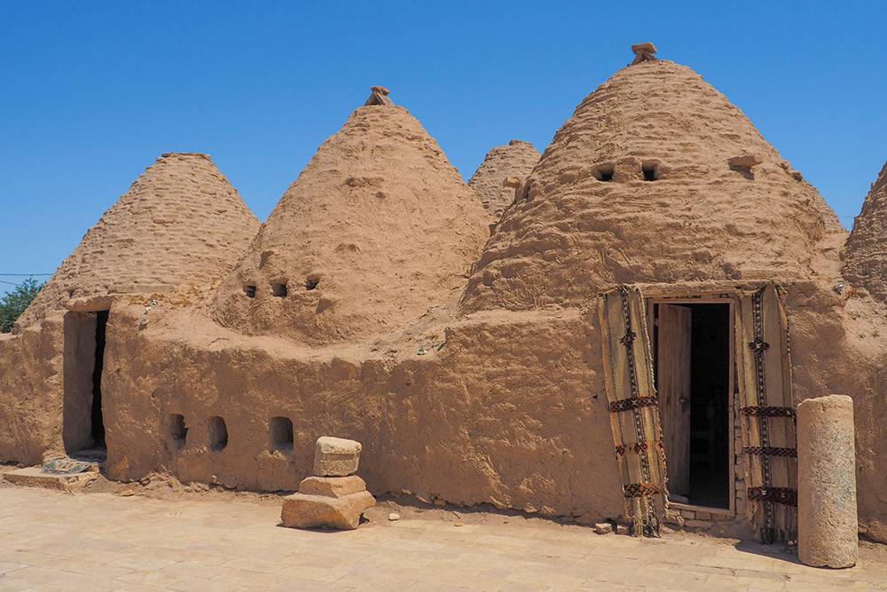 Каждый улей на картинке — отдельная комната одной постройки