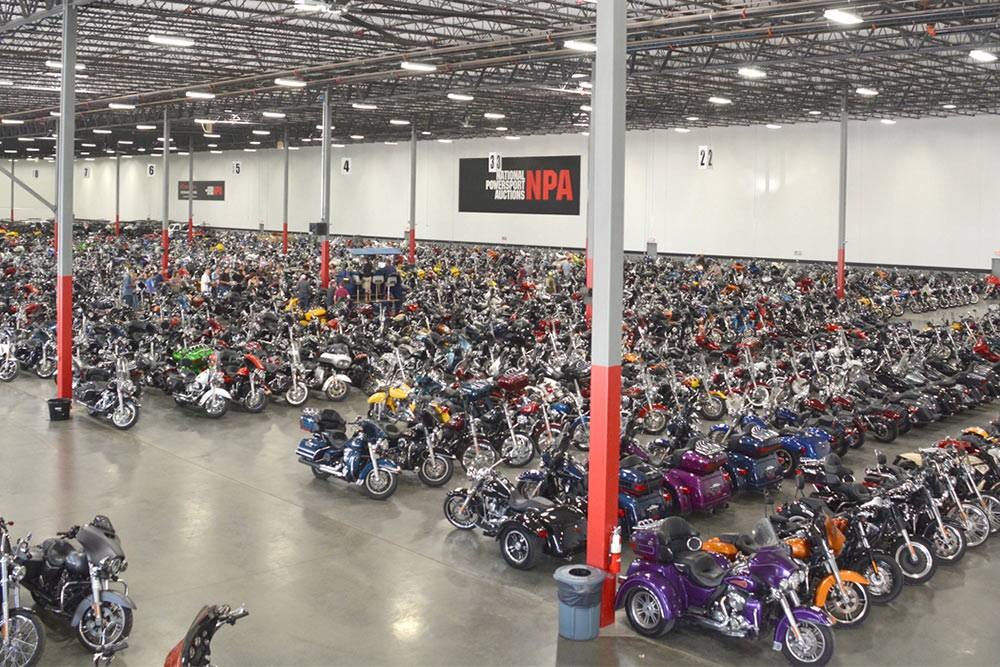 Аукцион NPA в Далласе. Фото: Motorcycle & Powersports News