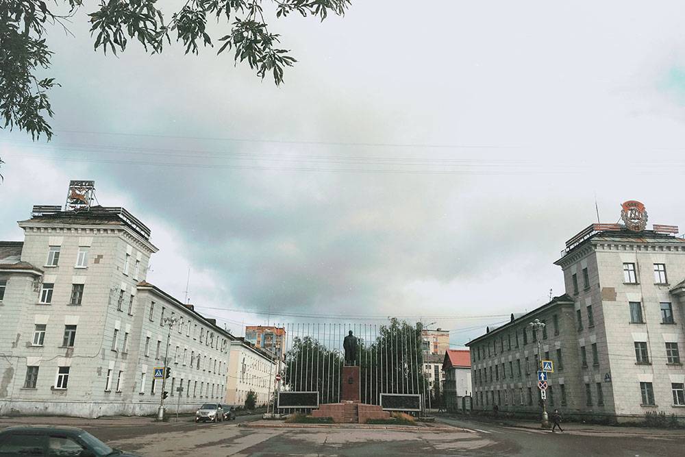 Улица Ленина — центральная улица Воркуты