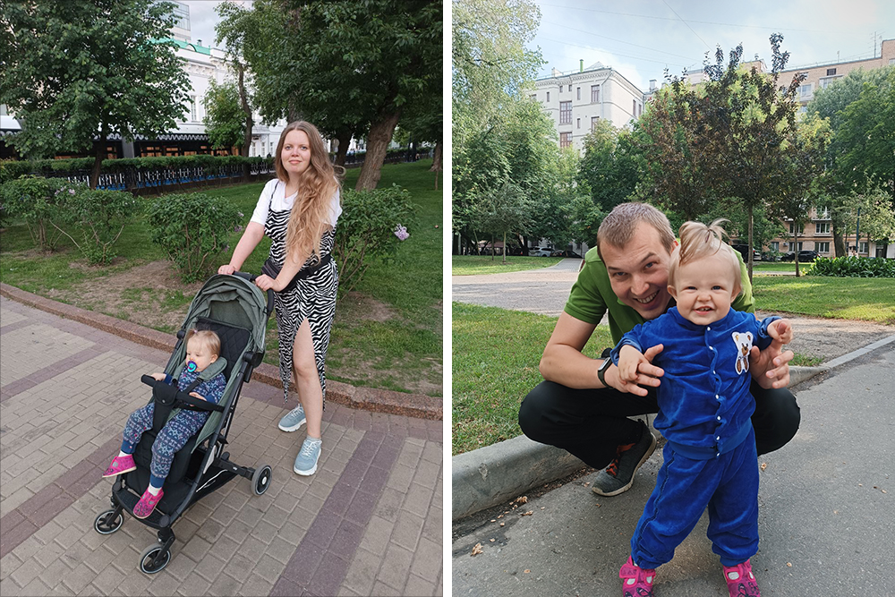 Удивительно, как быстро меняется ребенок за год. Кажется, только что дочка лежала в люльке маленьким сверточком, а теперь такая большая