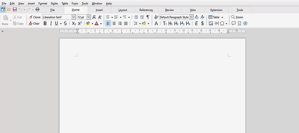 Интерфейс в LibreOffice отличается от конкурентов незначительно — я привык буквально за пару часов