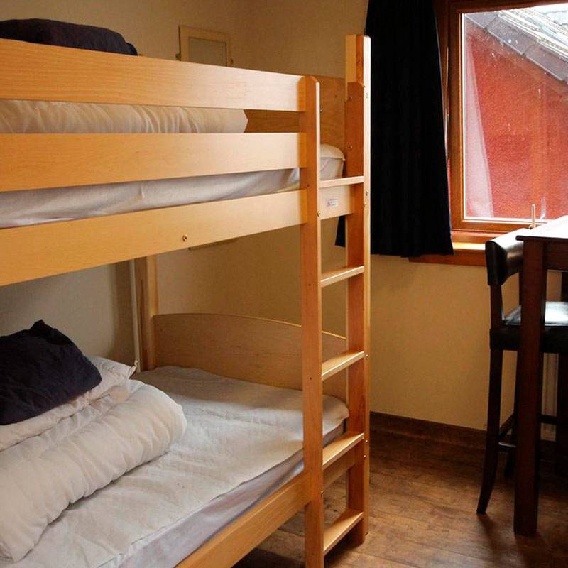 Четырехместный номер в Portree Youth Hostel за 2380 <span class=ruble>Р</span> за ночь. Минус такого номера — нет шкафчиков с замком. Фото: Booking.com