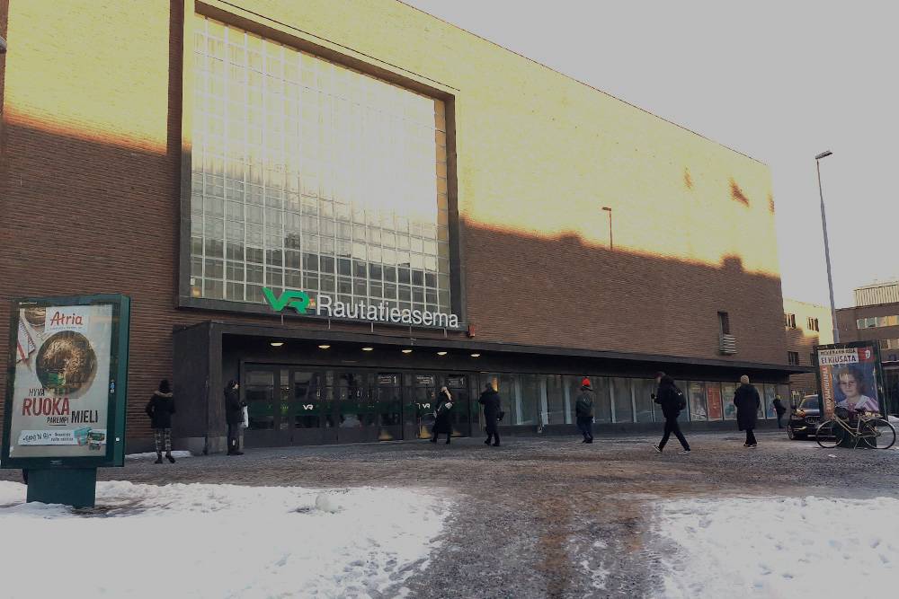 Железнодорожный вокзал Тампере — главный транспортный хаб города