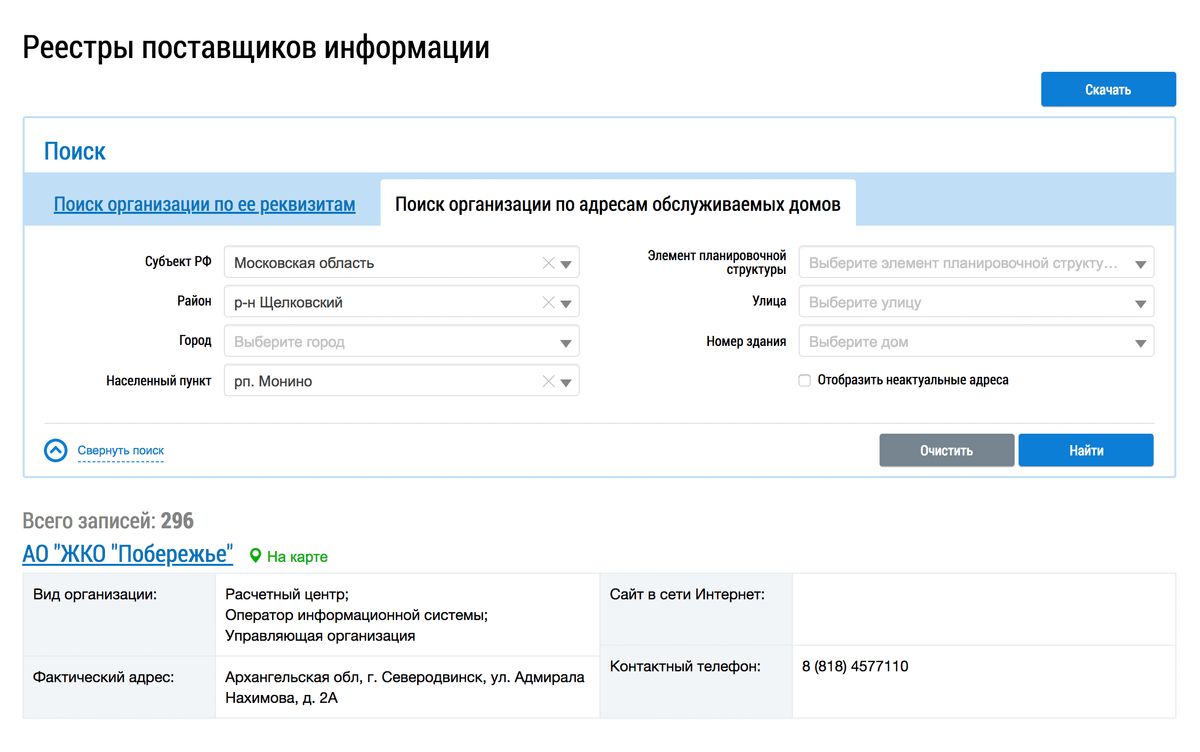 Сайты информация о поставщиках
