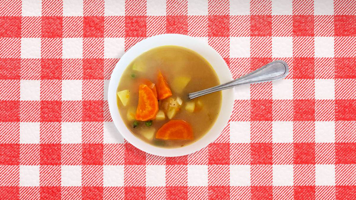 Рецепт супа с сырком «Дружба» за 59 ₽