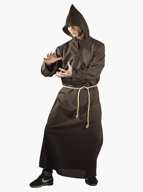Костюм монаха: накидки довольно простые в производстве и всегда пользуются спросом