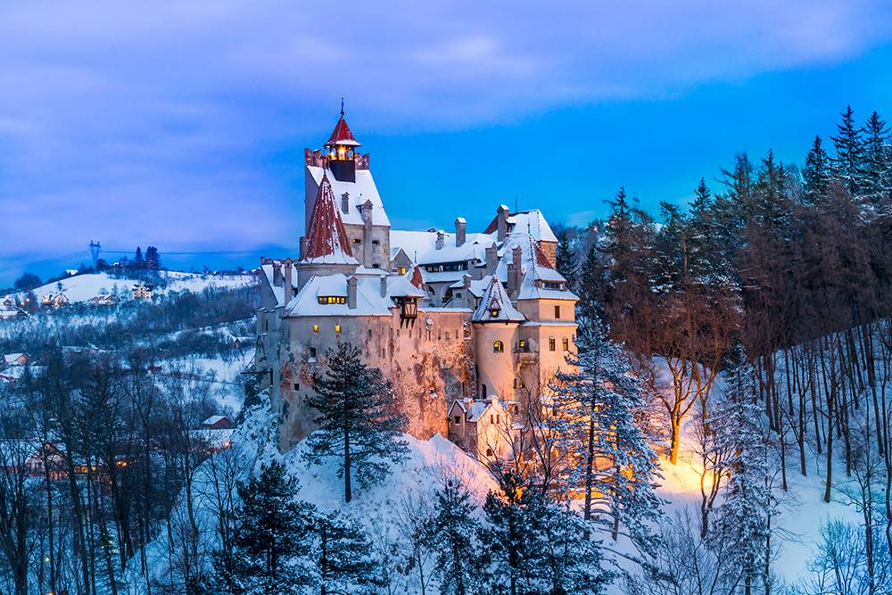 Замок Бран. Фото: Balate Dorin / Shutterstock