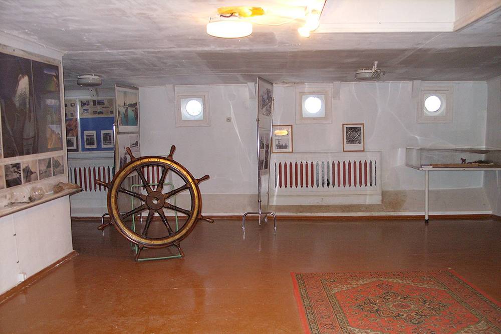 На ледоколе демонтировали каюты. Вместо них сделали выставочные залы. Источник:&nbsp;wikipedia.org