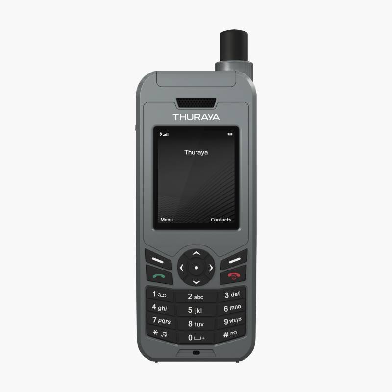 Спутниковый телефон обычно выглядит как мобильный из начала 2000-х