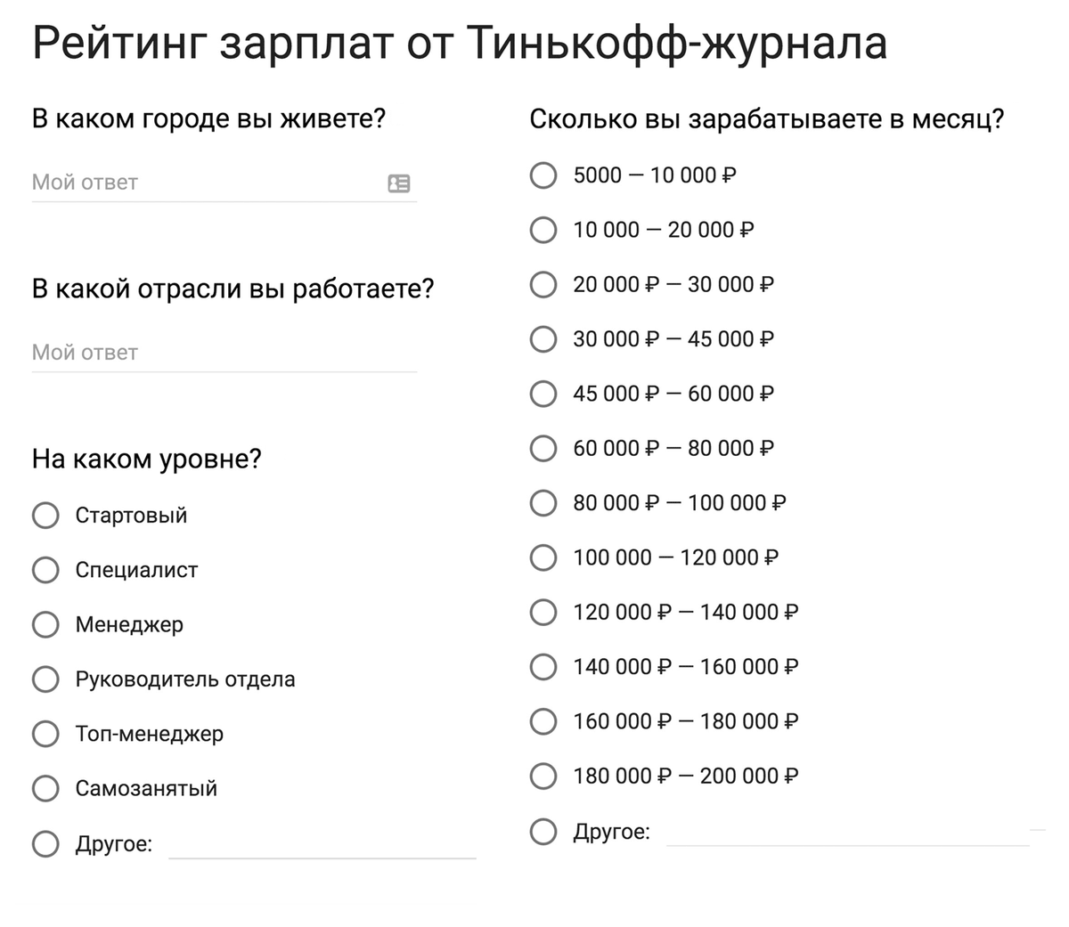 Зп проект тинькофф банк