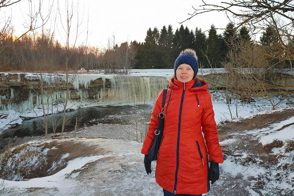 Водопад Ягала в 25 км от Таллина