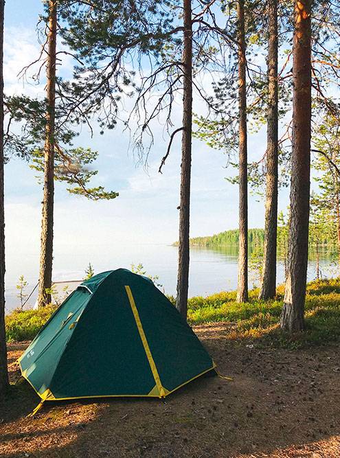 Отдых с палаткой и рыбалка в Карелии | Варианты отдыха на природе и рыболовных мест в Карелии