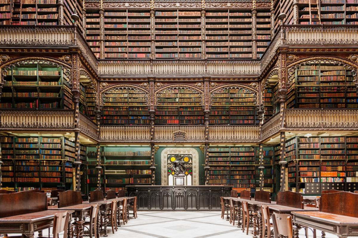 Фонды библиотеки насчитывают 350 тысяч томов. Фото: Claudio Francisco / Shutterstock