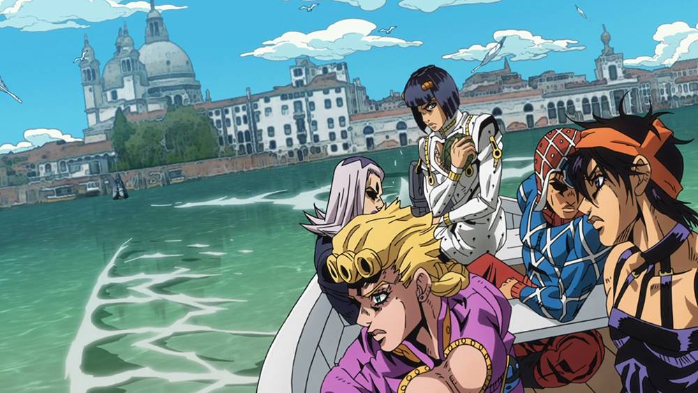 В Golden Wind качество анимации достигло своего пика. Это самая красивая часть сериала. Источник: David Production