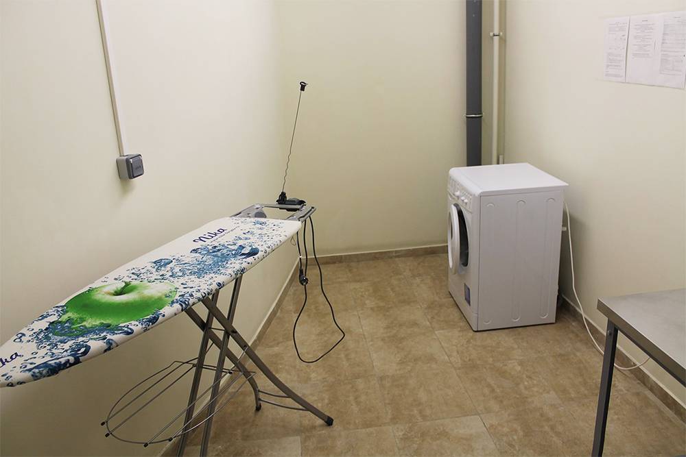 Это комната для&nbsp;стирки на одном из этажей. Источник: msu.ru