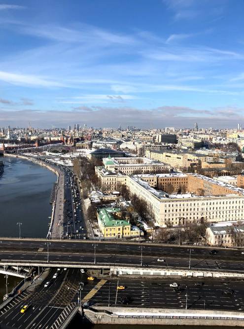 С последних этажей высотки открывается потрясающий вид на&nbsp;Москву