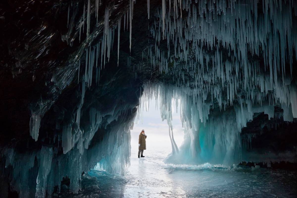 Замерзшая пещера на Хобое. Фото:&nbsp;Viktoriya Telminova / iStock