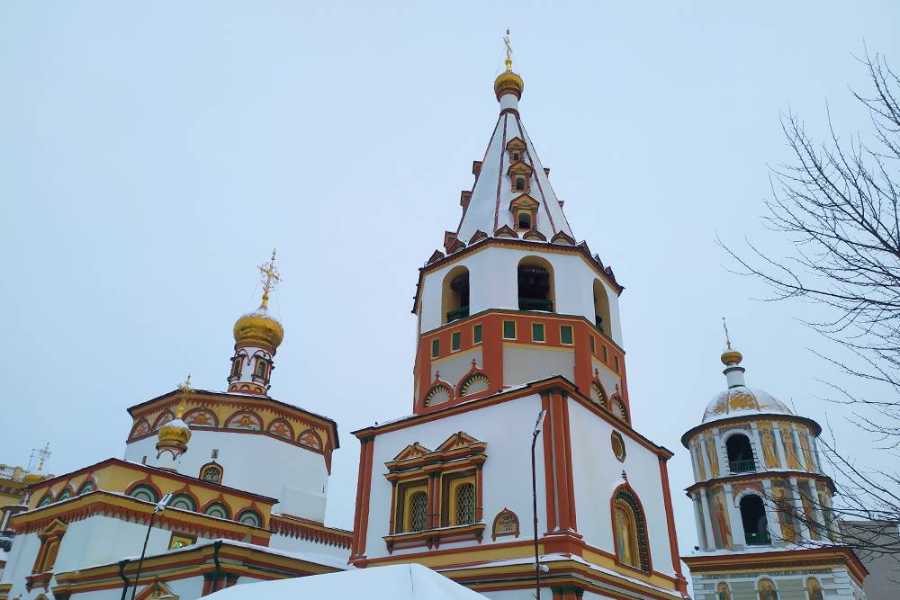 По моему мнению, это самый красивый собор Иркутска