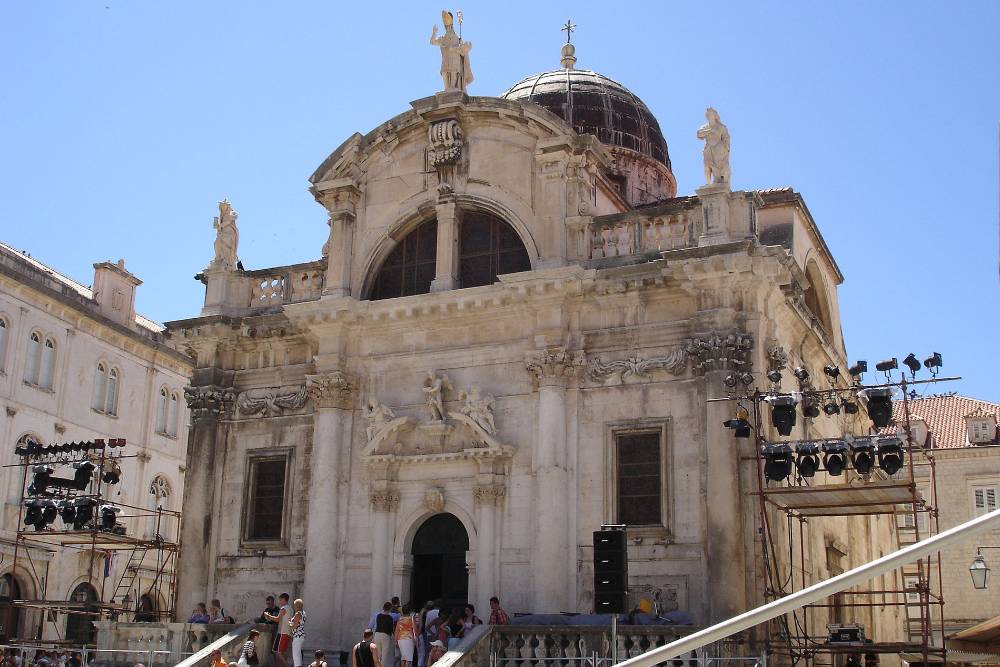 Церковь Святого Влаха возвели в начале 18 века. Источник: wikipedia.org