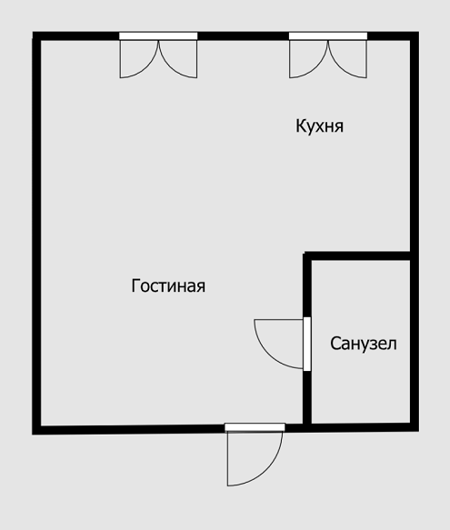 Расположение санузла над кухней в многоквартирном доме