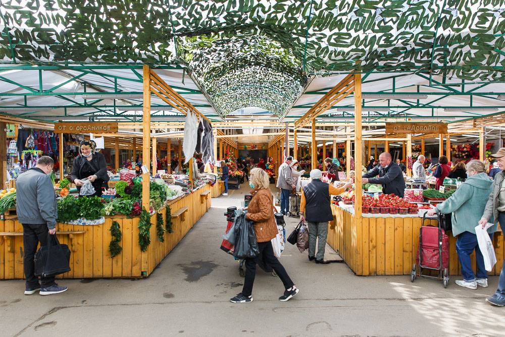 Продуктовые рынки в Москве: 13 базаров, где можно купить фермерские ...
