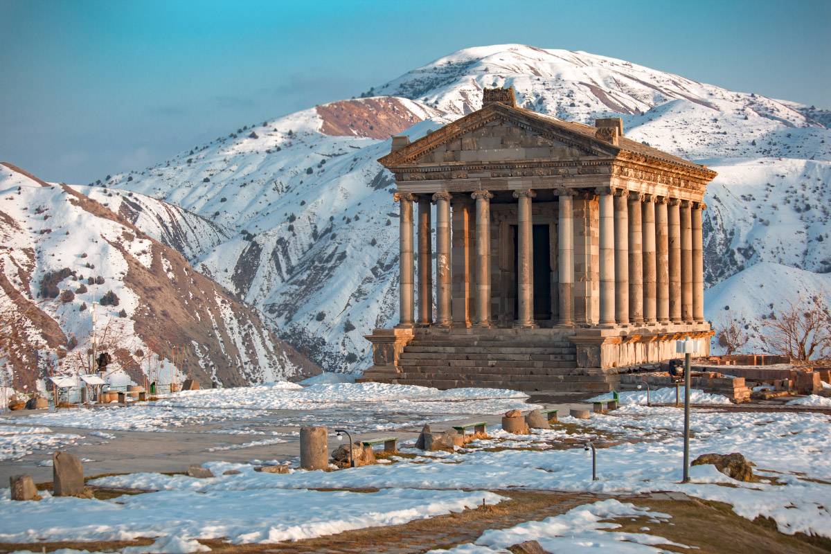 Гарни часто сравнивают с греческим Парфеноном. Фото:&nbsp;Tiko Aramyan&nbsp;/ Shutterstock