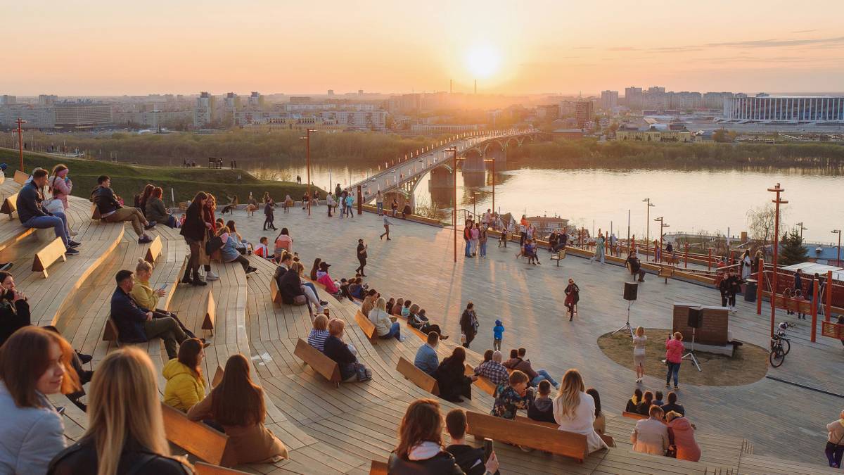 Нижний Новгород столица закатов
