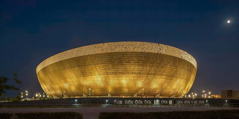 Стадион «Лусаил-айконик», где пройдет финал чемпионата мира 2022&nbsp;года. Источник: Foster + Partners / archdaily