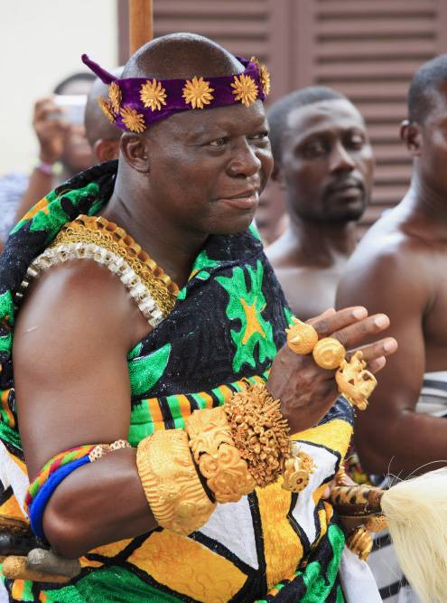Нынешний король народа ашанти — Осей Туту Второй. Короли народов Ганы — это не политическая власть страны. Они скорее традиционные лидеры этнических групп. Фото: Paul D Smith / Shutterstock