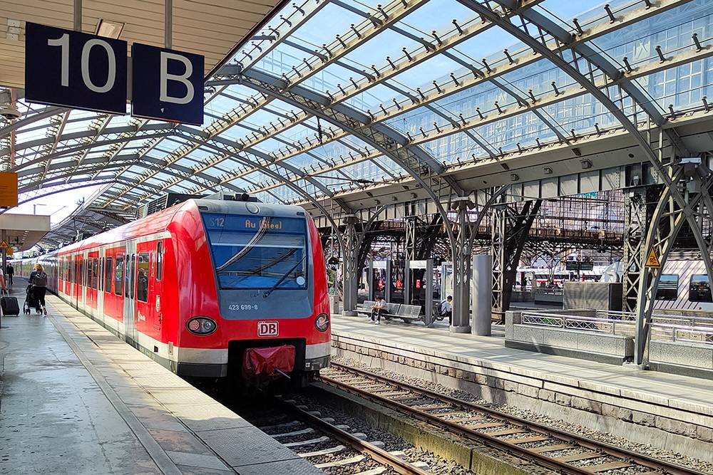 В Германии очень современные поезда. В России такие пока не встретить