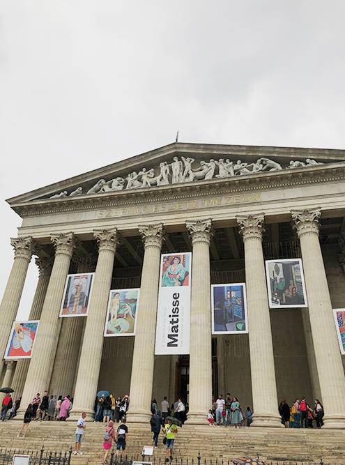 Музей изобразительных искусств — еще одно наше любимое место в Будапеште