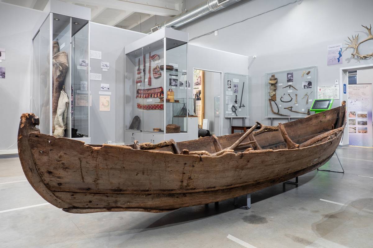 Музей знакомит с бытом саамов — коренных жителей Кольского полуострова