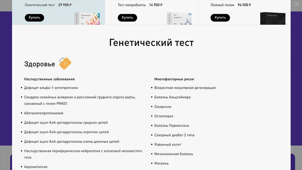 Анализы ДНК и генетические тесты на национальность, выявление болезней ...