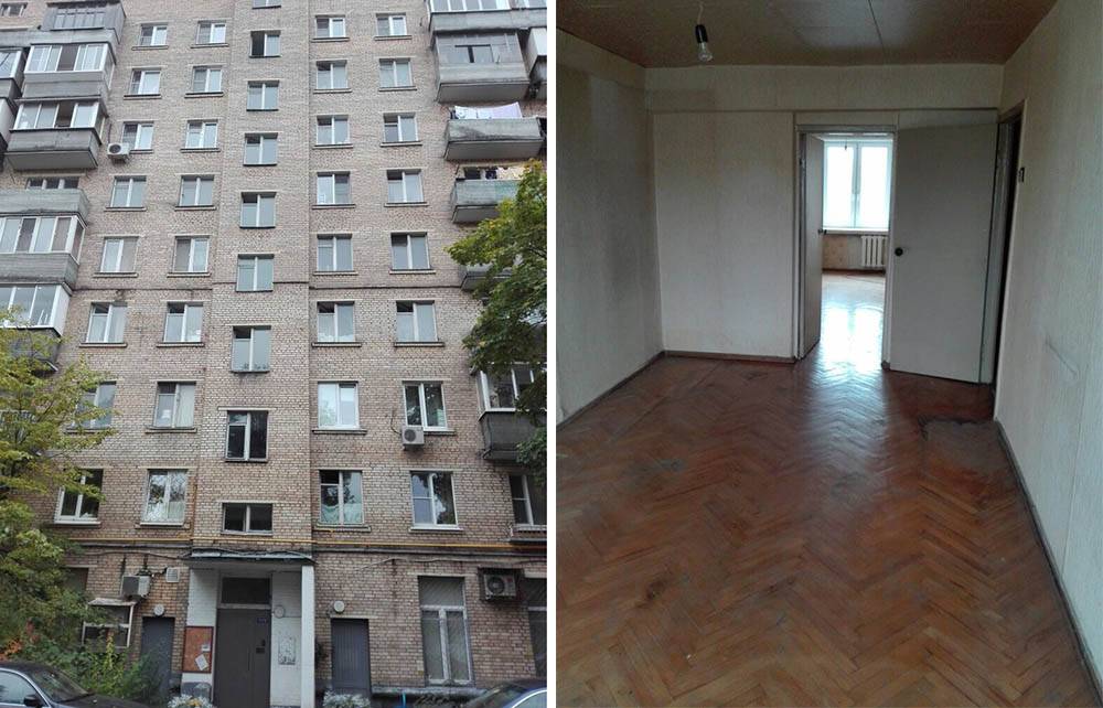 Трехкомнатная квартира на Сущевском Валу за 7,5 млн рублей