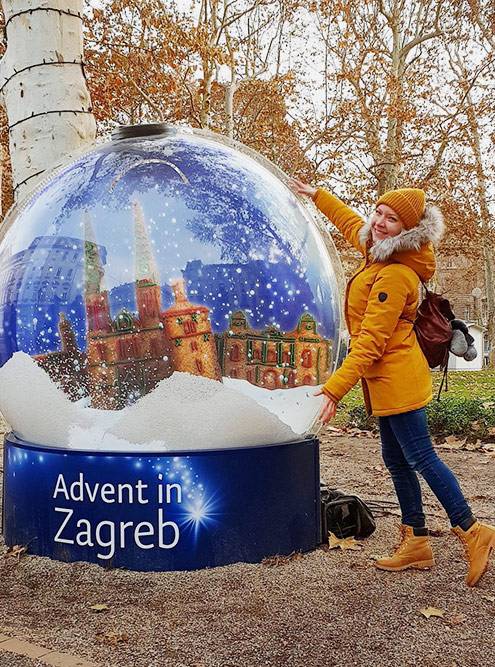 В Загребе в декабре нет снега, но адвент помогает ощутить Рождество