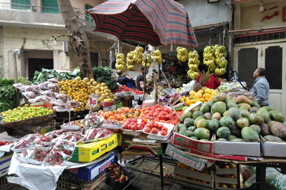 Типичный рынок в Каире