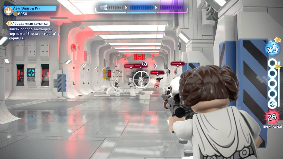 LEGO Star Wars: The&nbsp;Skywalker Saga выглядит отлично и в статике, но в движении — еще лучше. Источник: Warner Bros. Interactive Entertainment