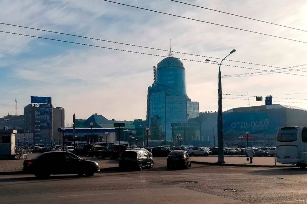В куполе самарского железнодорожного вокзала находится смотровая площадка