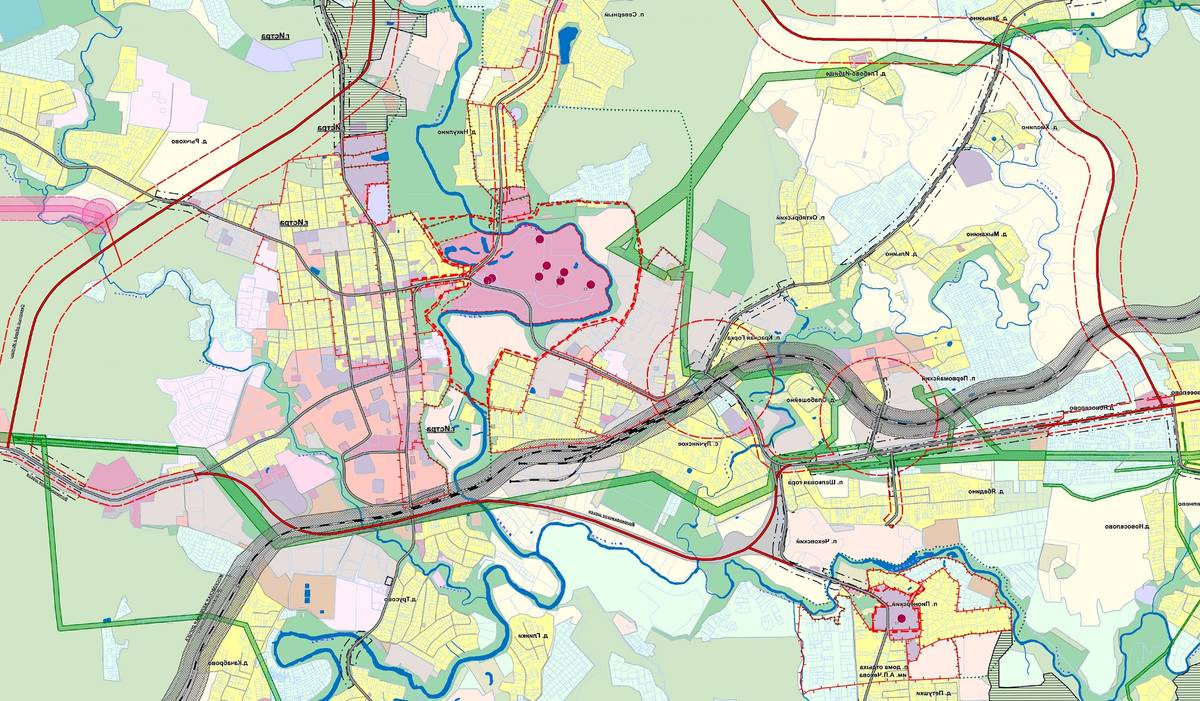 Генплан города Чебоксары ЗОУИТ