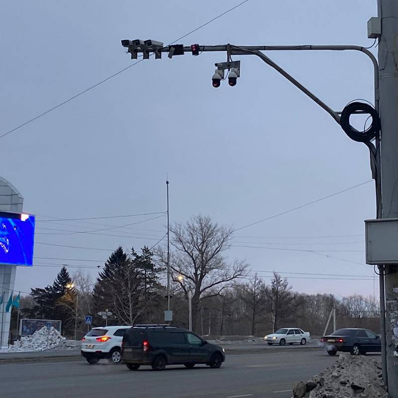 Камеры, установленные на дорогах города