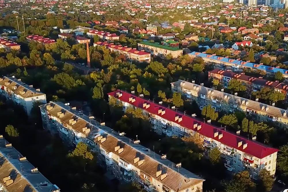 Славянский микрорайон считается самым экологически благополучным в Краснодаре. Источник: Александр Кравченко