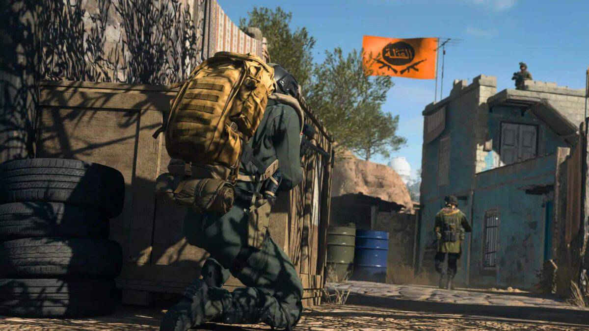 Крепости в игре обозначены специальными флагами. Источник:&nbsp;Infinity Ward