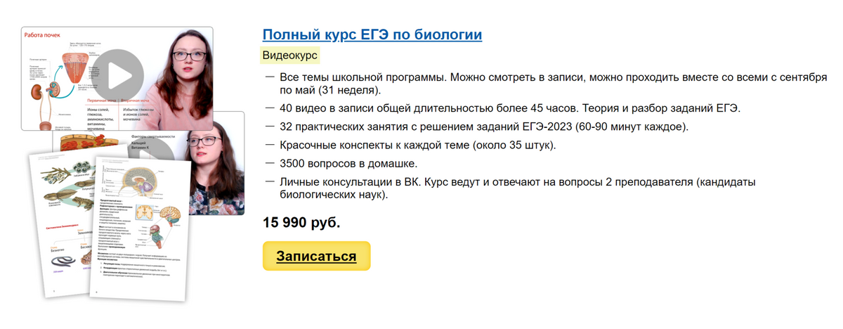 Программа курса. Я успела купить его за 9170 <span class=ruble>Р</span>, а сейчас цена выросла. Источник: stepenin.ru