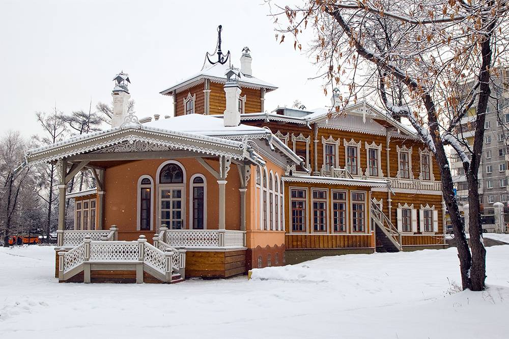 А это здание усадьбы Сукачева. Источник: Валерий Панфилов / «Иркипедия»