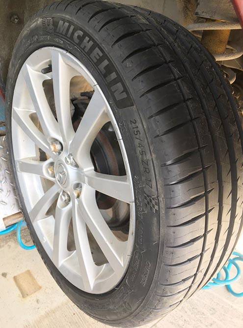 Гражданская шина Michelin Pilot Sport&nbsp;4, индекс износостойкости — 320