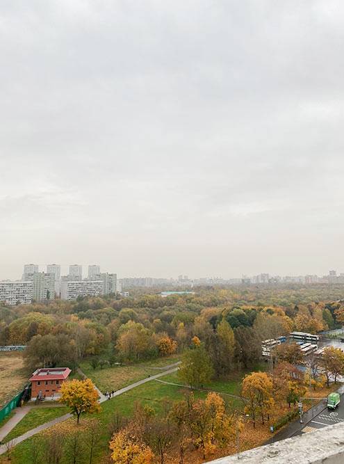 Вид с нашего балкона