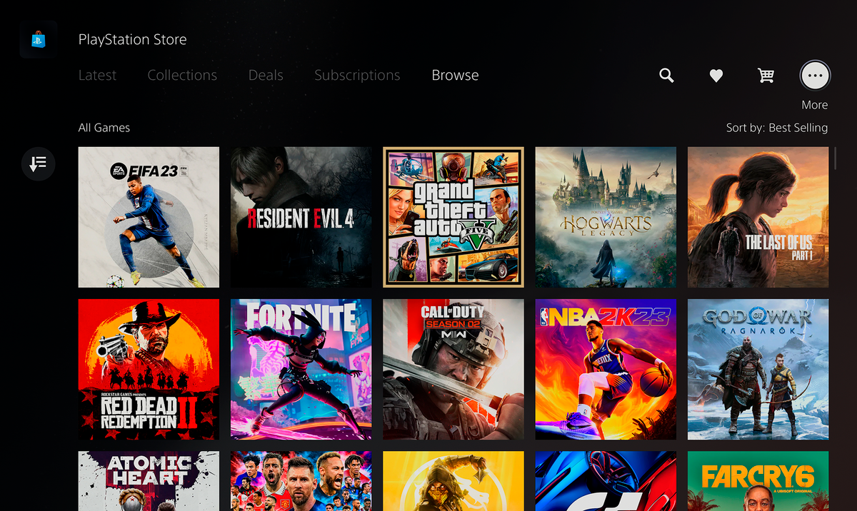 В этом&nbsp;же меню можно увидеть баланс своего кошелька PlayStation Store. Источник: Sony