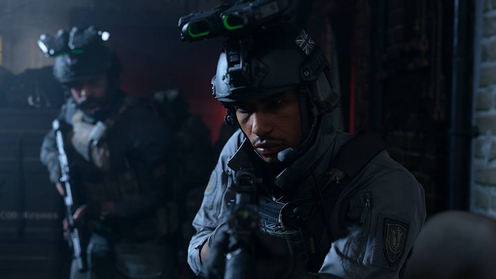 Глубина резкости включена. Игра — Call of Duty: Modern Warfare. Источник: nvidia.com